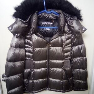 Calvin Klein Women's Black Puffer Jacket
